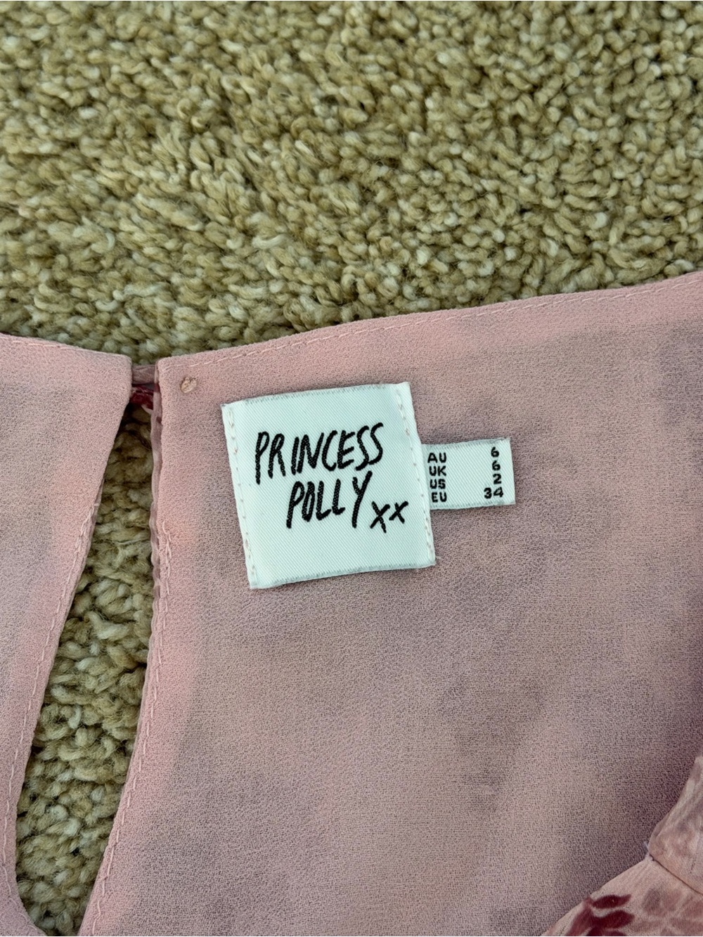 Princess Polly Pink Lace Trim Set - Picture 3 of 5